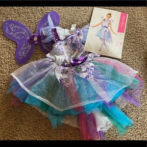 Girls Fairy costume, size 4-6